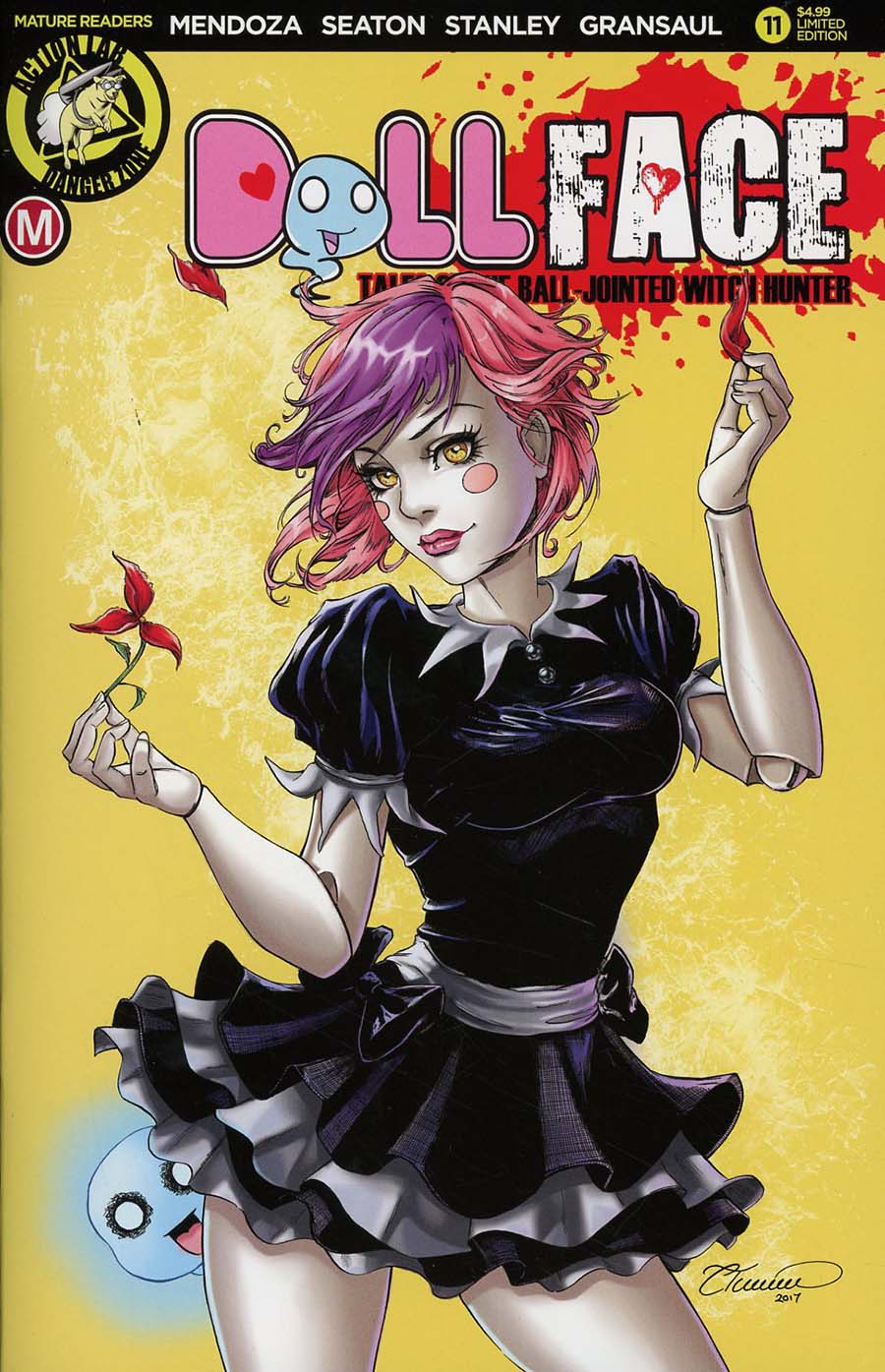 Dollface #11 Cover E Variant Collette Turner Pin-Up Cover