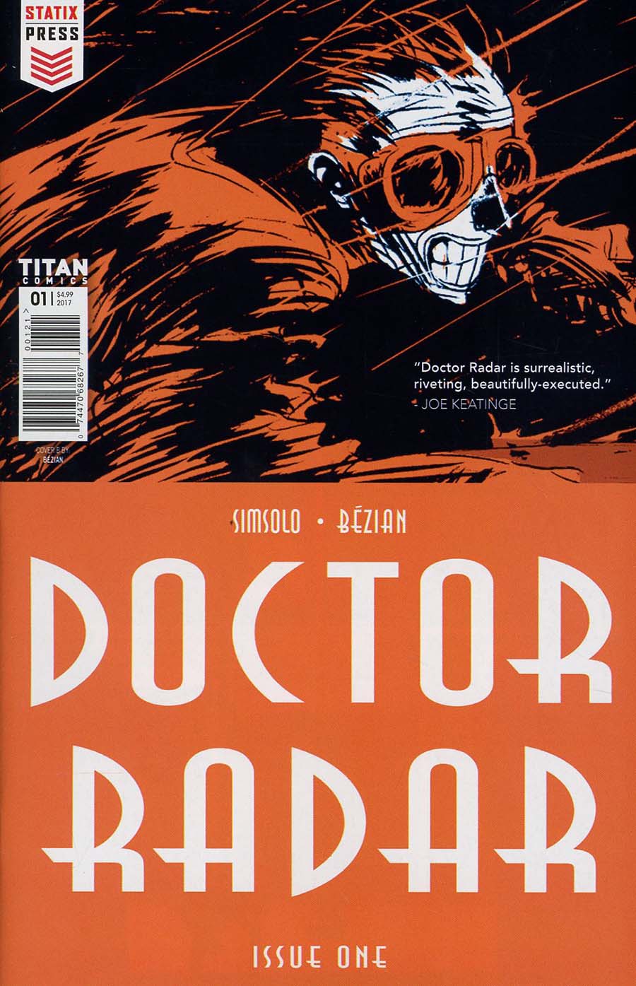 Doctor Radar #1 Cover B Variant Bezian Cover