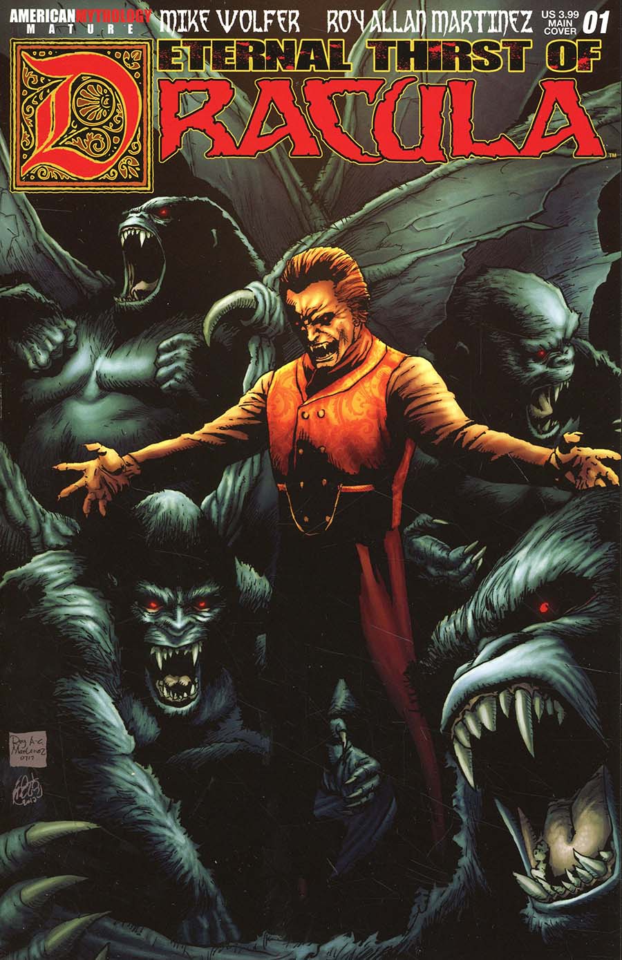 Eternal Thirst Of Dracula #1 Cover A Regular Roy Allen Martinez Cover