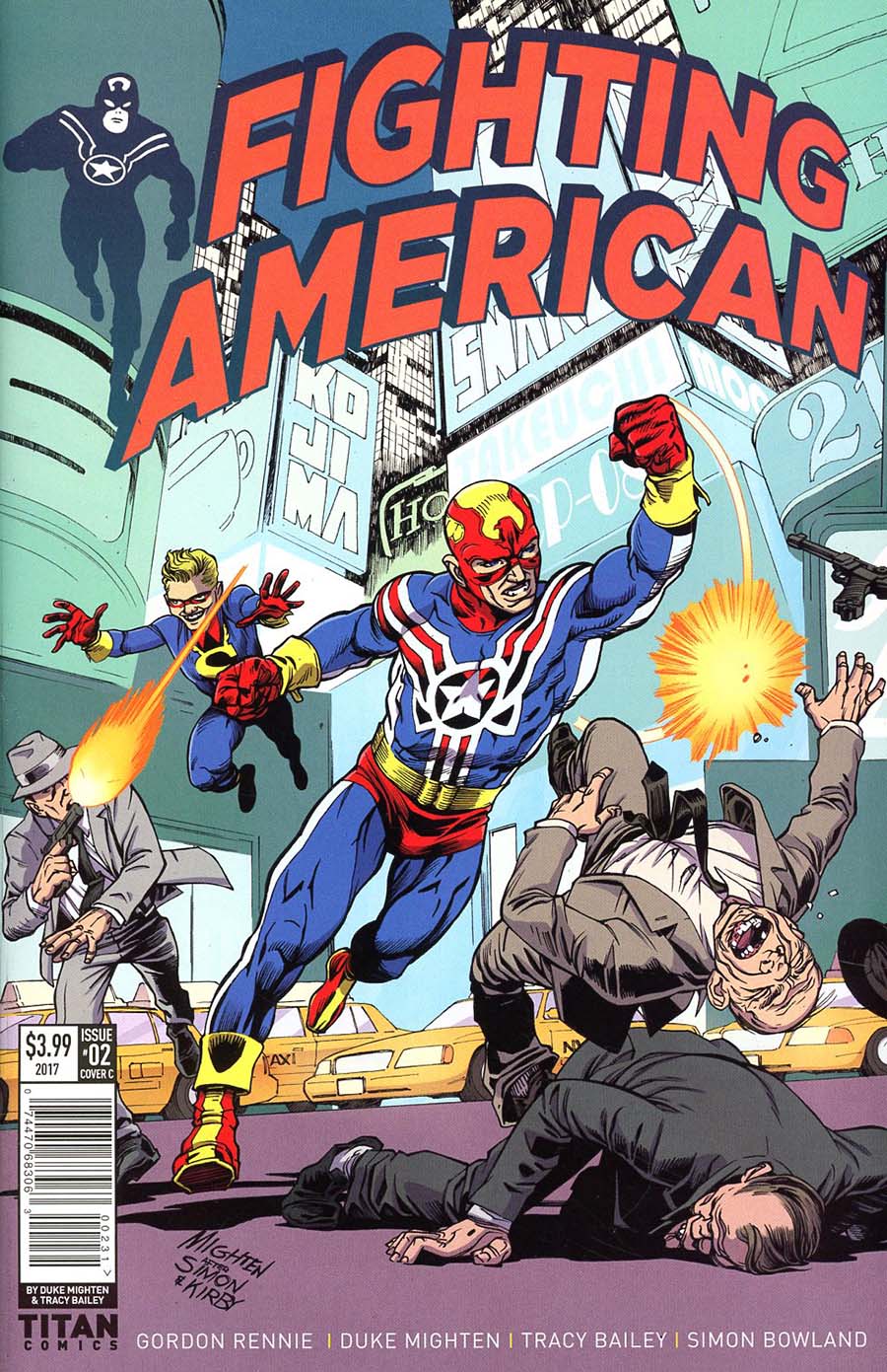 Fighting American Vol 4 #2 Cover C Variant Duke Mighten Cover