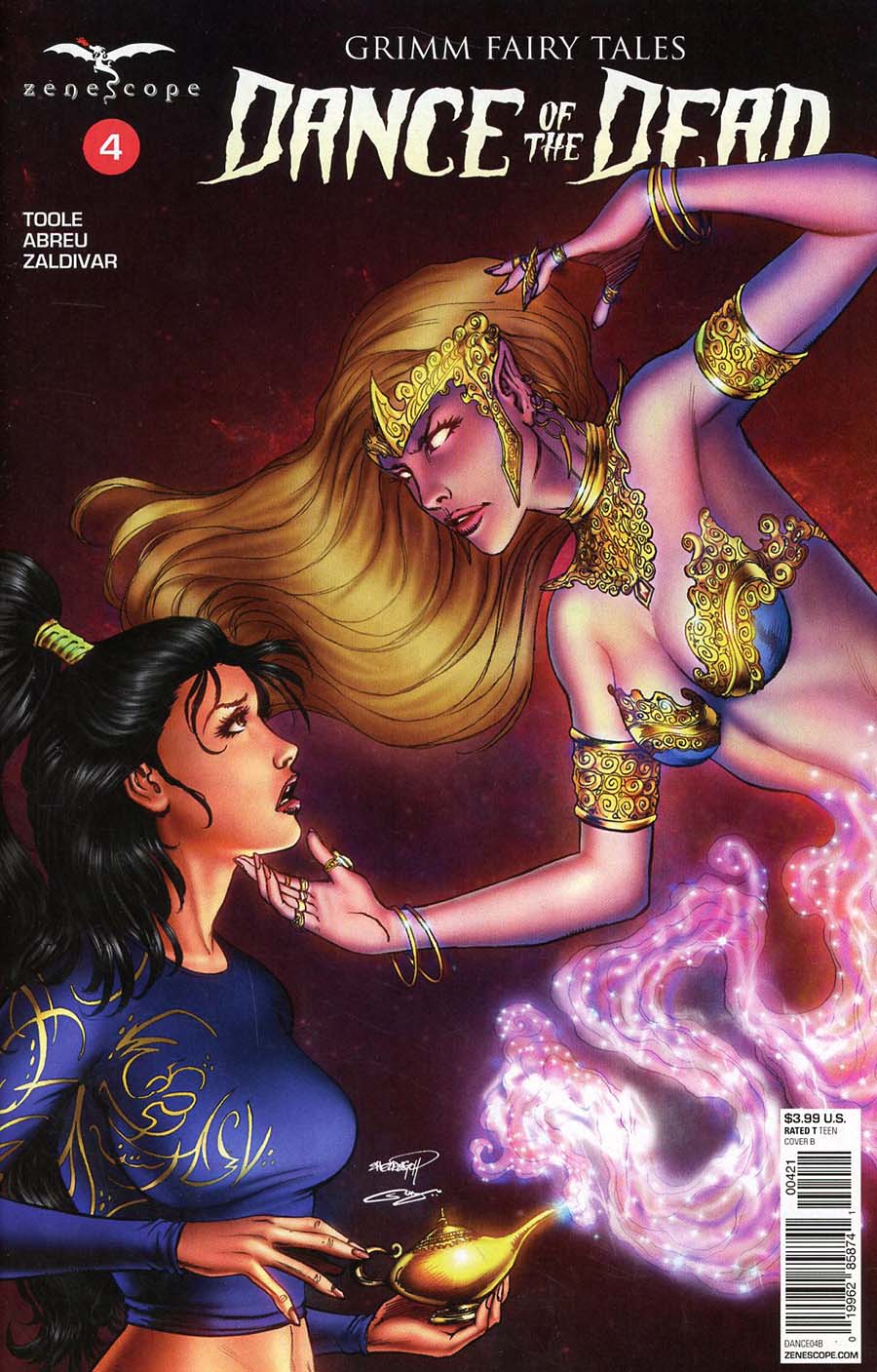 Grimm Fairy Tales Presents Dance Of The Dead #4 Cover B Sheldon Goh