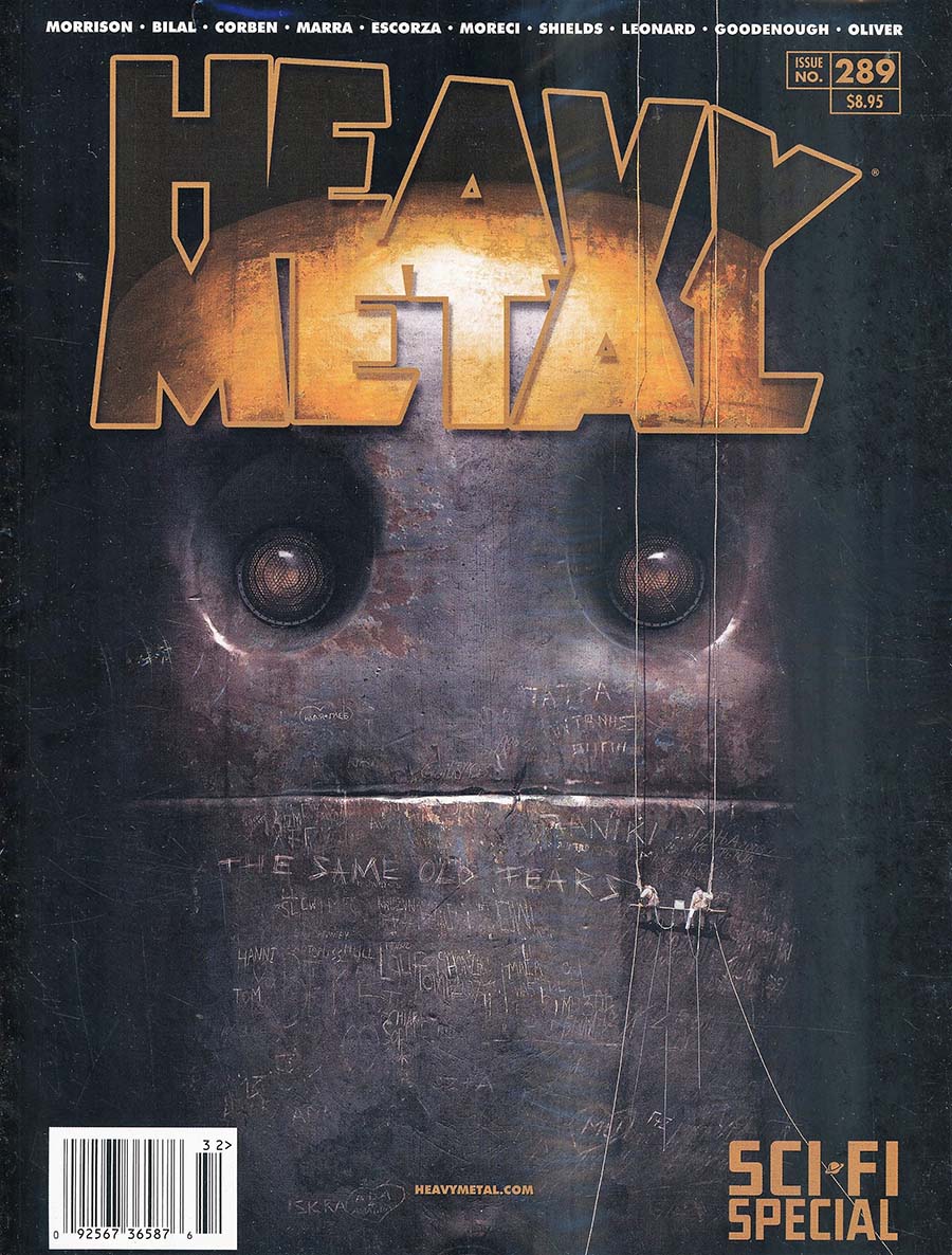 Heavy Metal #289 Cover B Sven Sauer & Igor Posavec