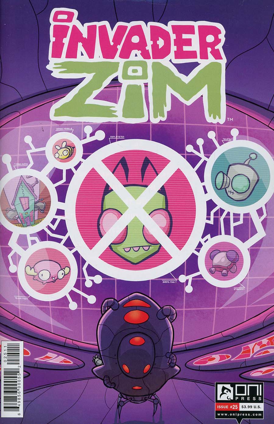 Invader Zim #25 Cover A Regular Warren Wucinich Cover