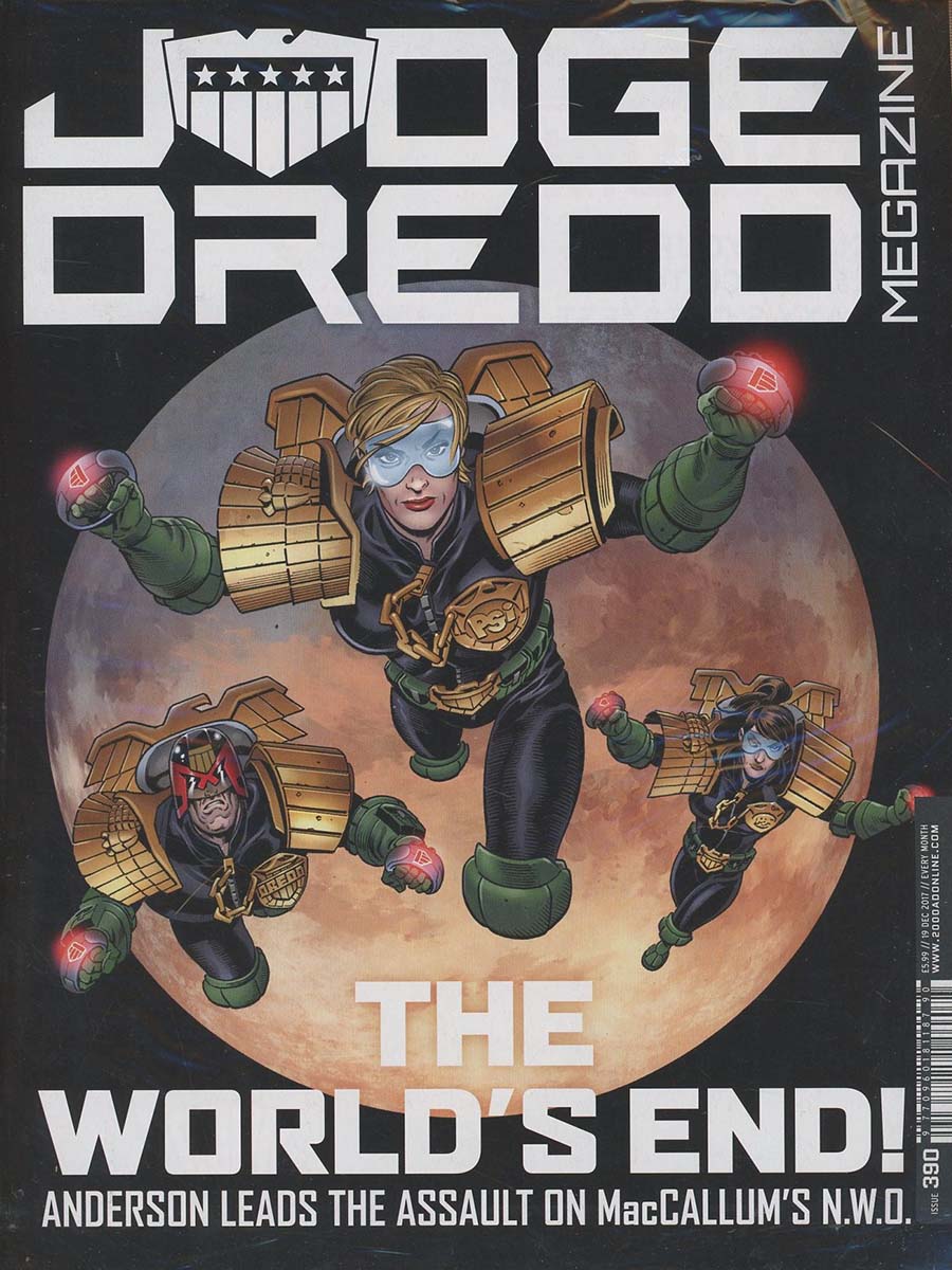 Judge Dredd Megazine #390