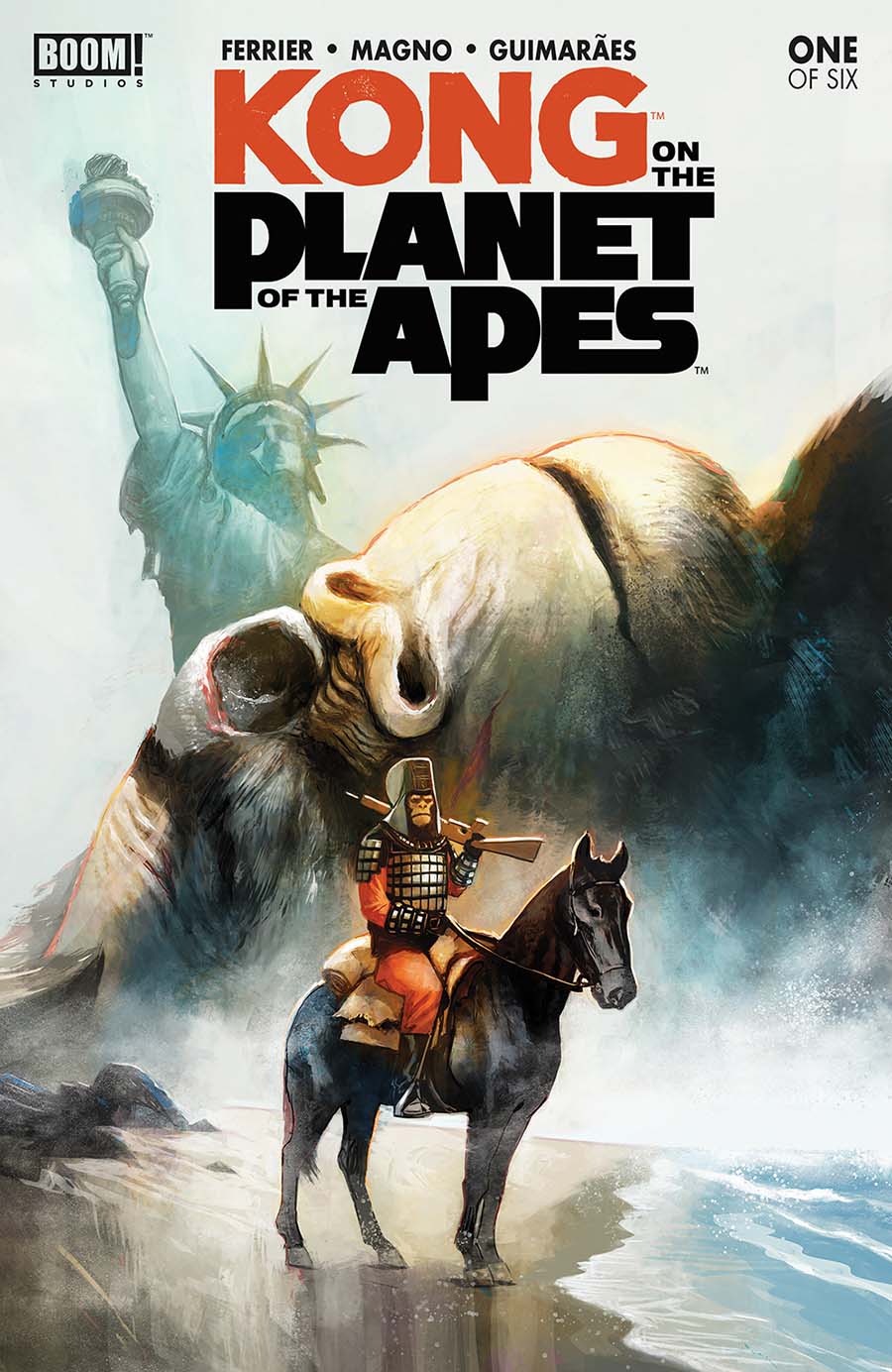 Kong On The Planet Of The Apes #1 Cover A Regular Mike Huddleston Cover