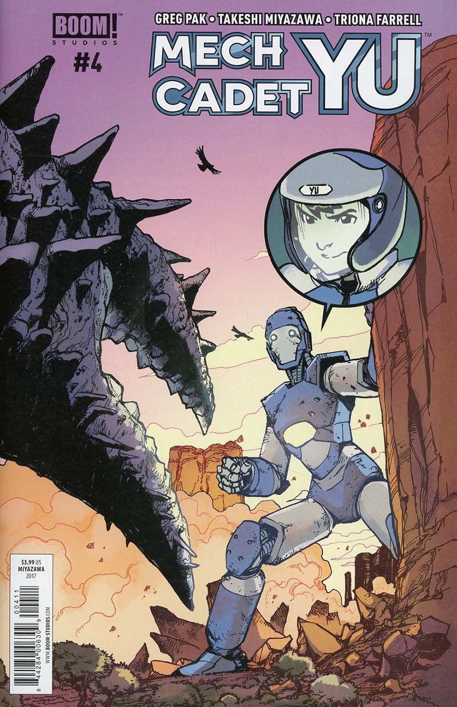 Mech Cadet Yu #4 Cover A Regular Takeshi Miyazawa Cover