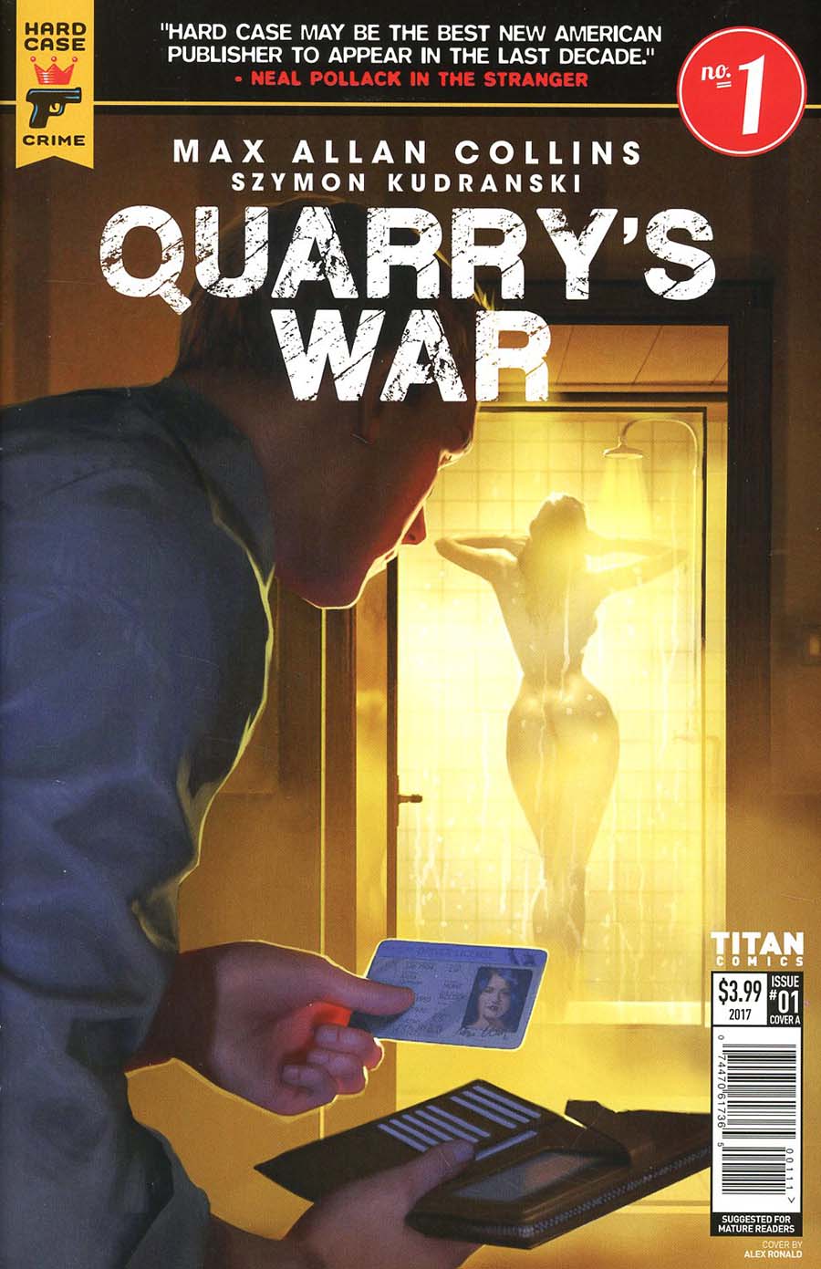 Hard Case Crime Quarrys War #1 Cover A Regular Alex Ronald Cover