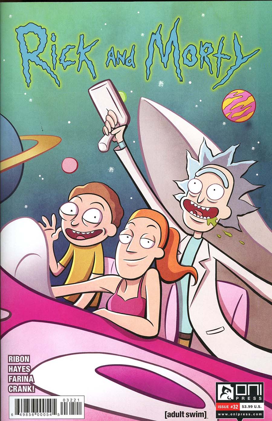 Rick And Morty #32 Cover B Variant Terry Blas Cover
