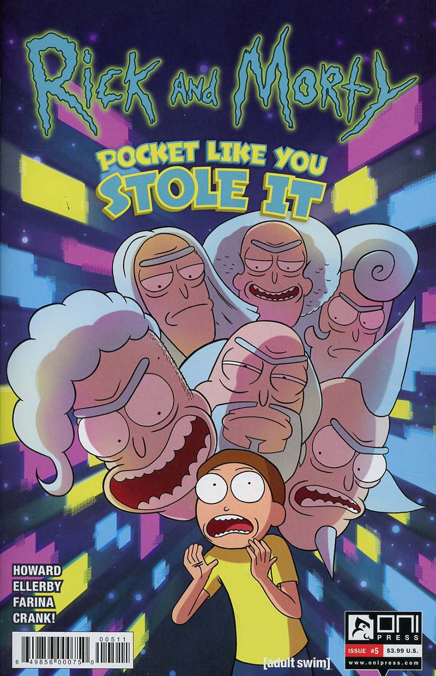 Rick And Morty Pocket Like You Stole It #5 Cover A Regular Marc Ellerby & Katy Farina Cover