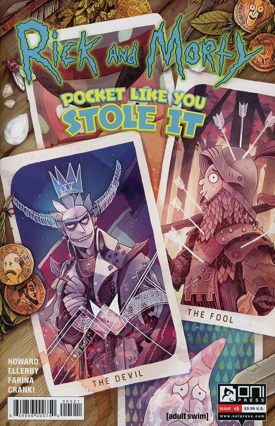 Rick And Morty Pocket Like You Stole It #5 Cover B Variant Mari Costa Cover