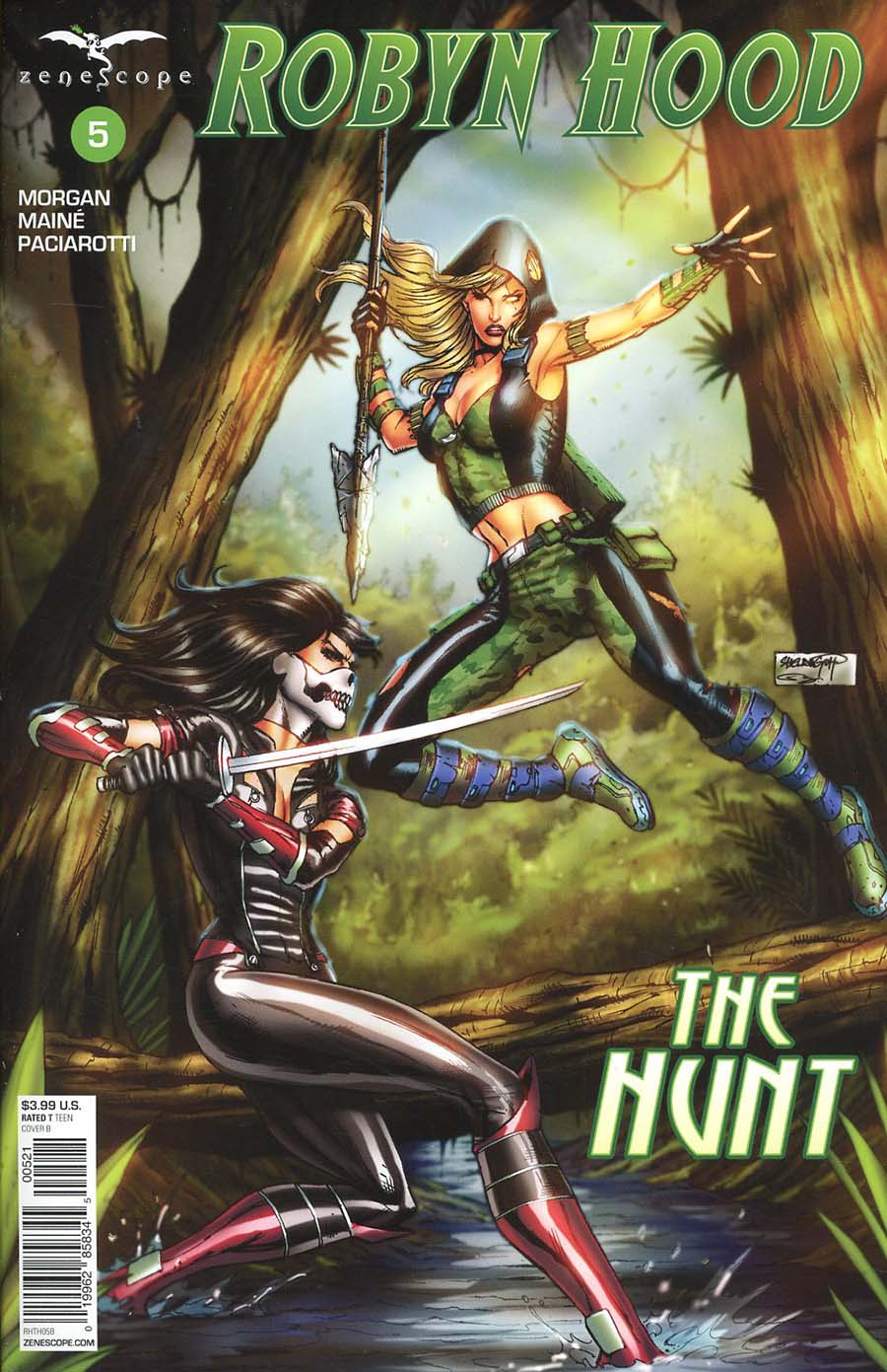 Grimm Fairy Tales Presents Robyn Hood The Hunt #5 Cover B Sheldon Goh