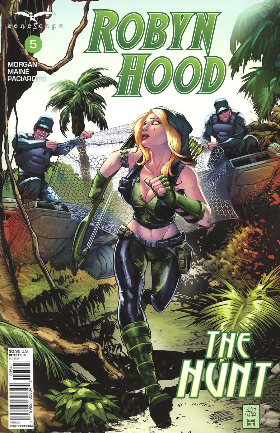 Grimm Fairy Tales Presents Robyn Hood The Hunt #5 Cover D Anthony Spay