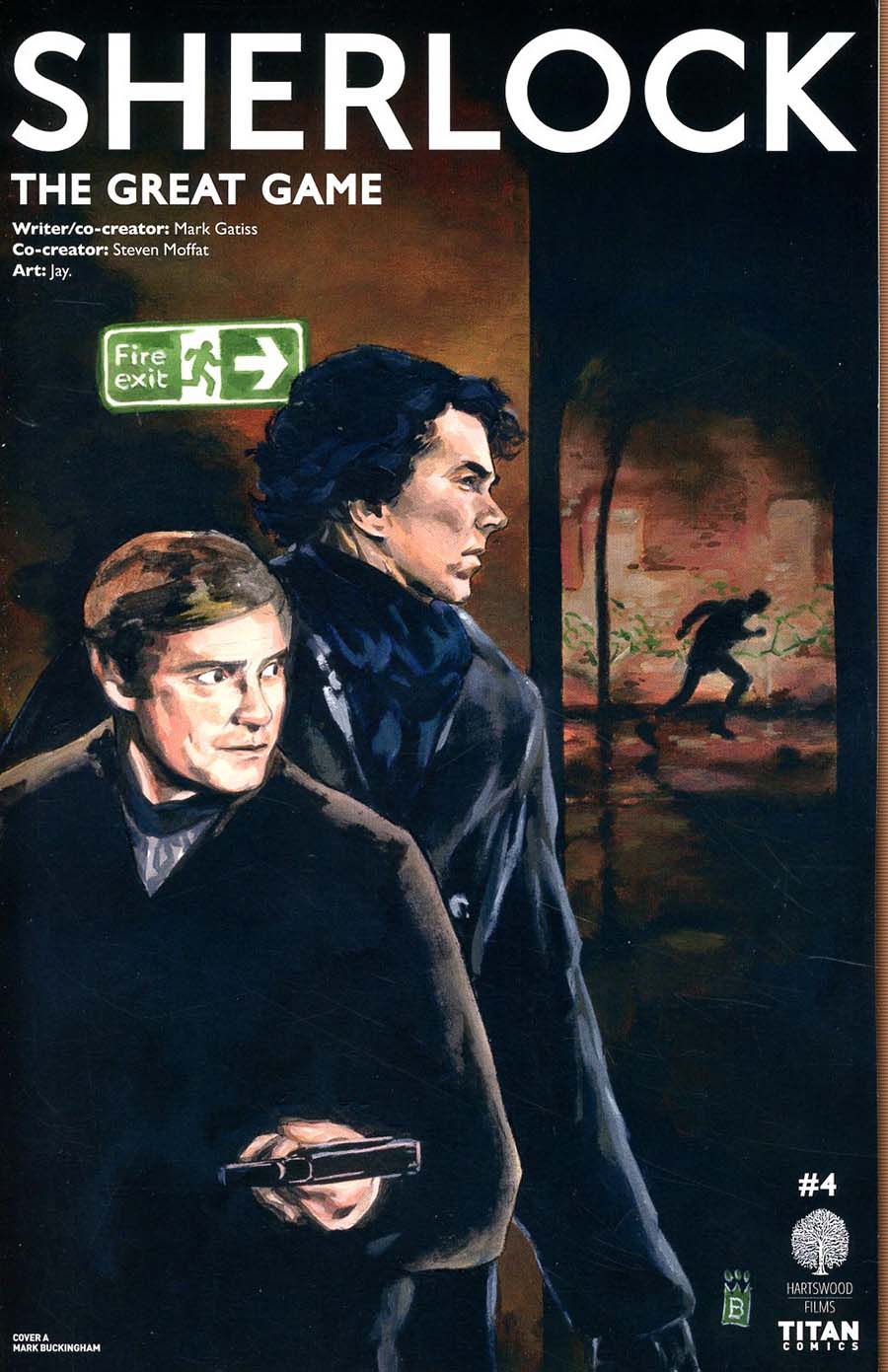 Sherlock The Great Game #4 Cover A Regular Mark Buckingham Cover