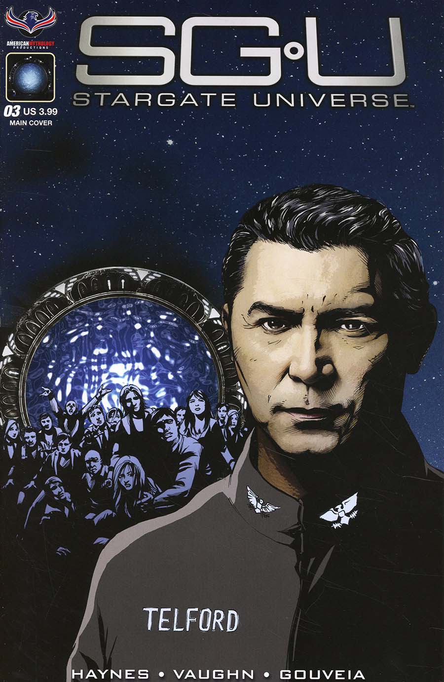 Stargate Universe Back To Destiny #3 Cover A Regular Greg LaRocque Cover