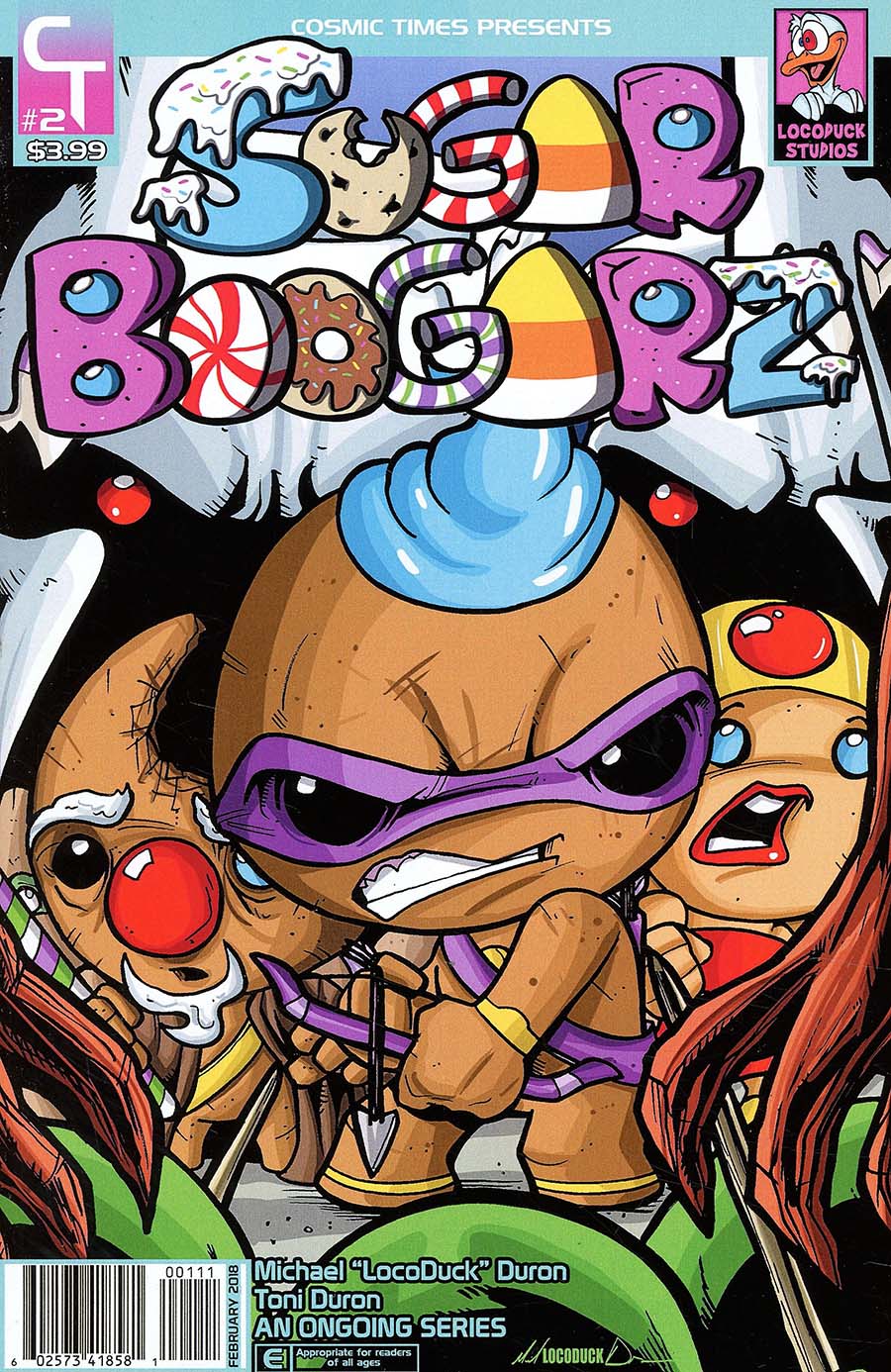 Sugar Boogarz #2 Cover A Regular Michael Duron Cover