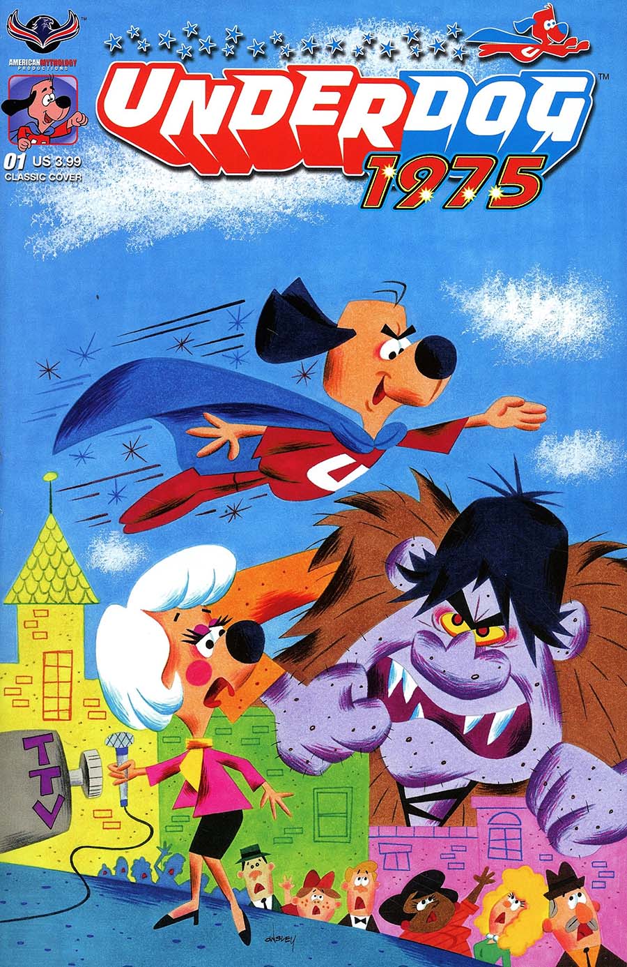 Underdog 1975 Cover C Variant Patrick Owsley Classic Cover