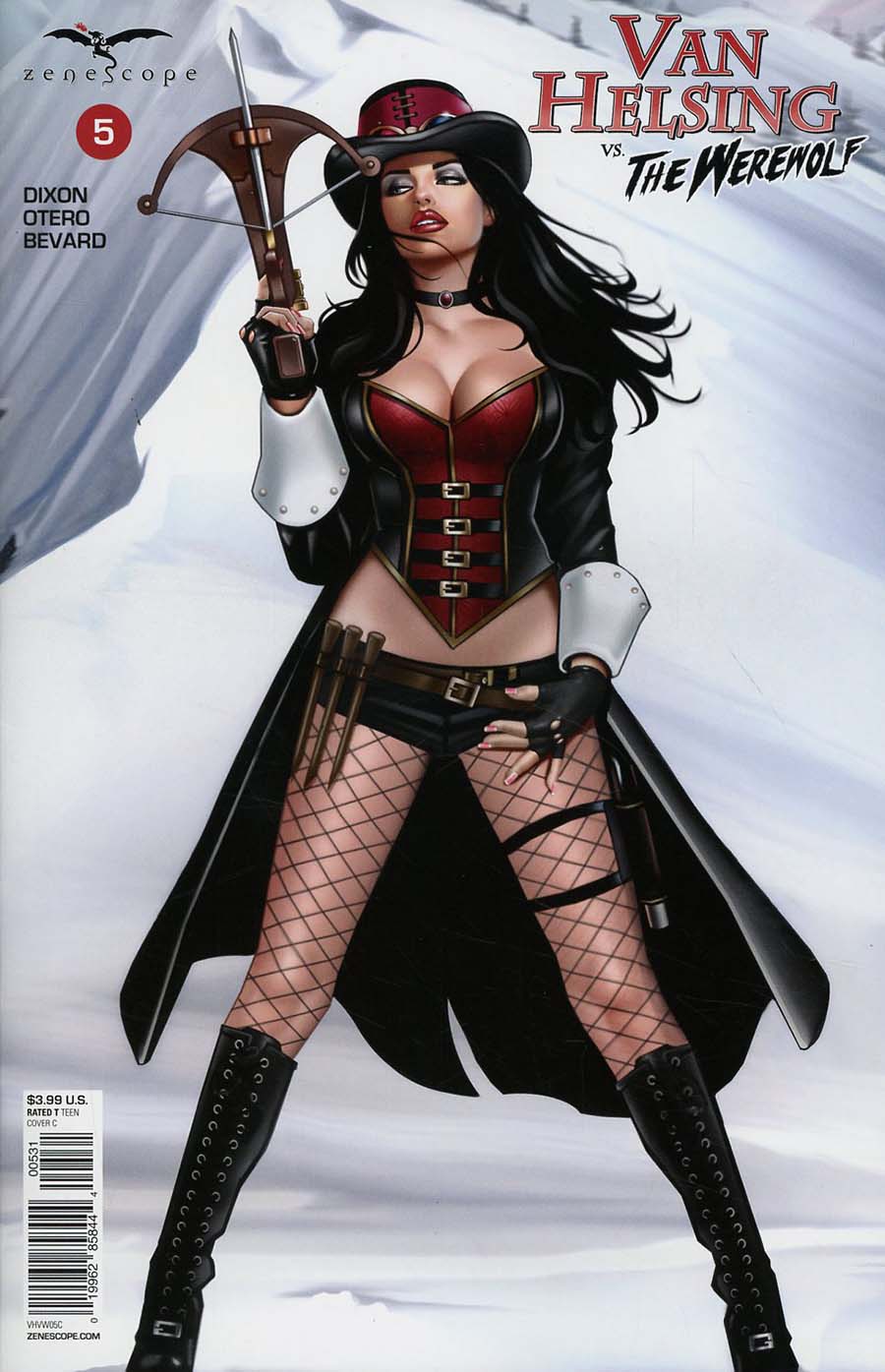 Grimm Fairy Tales Presents Van Helsing vs The Werewolf #5 Cover C Keith Garvey