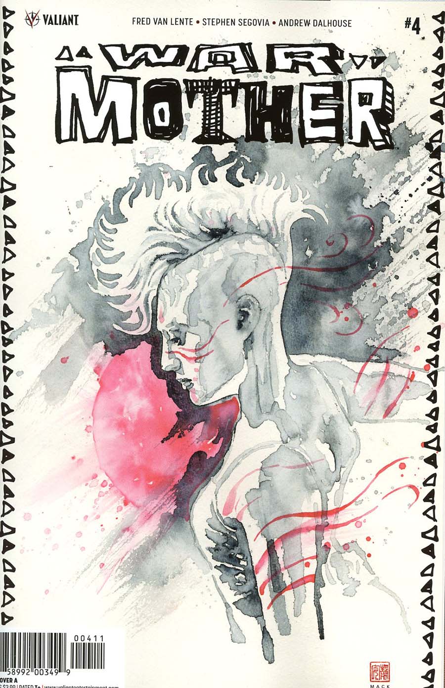 War Mother #4 Cover A Regular David Mack Cover