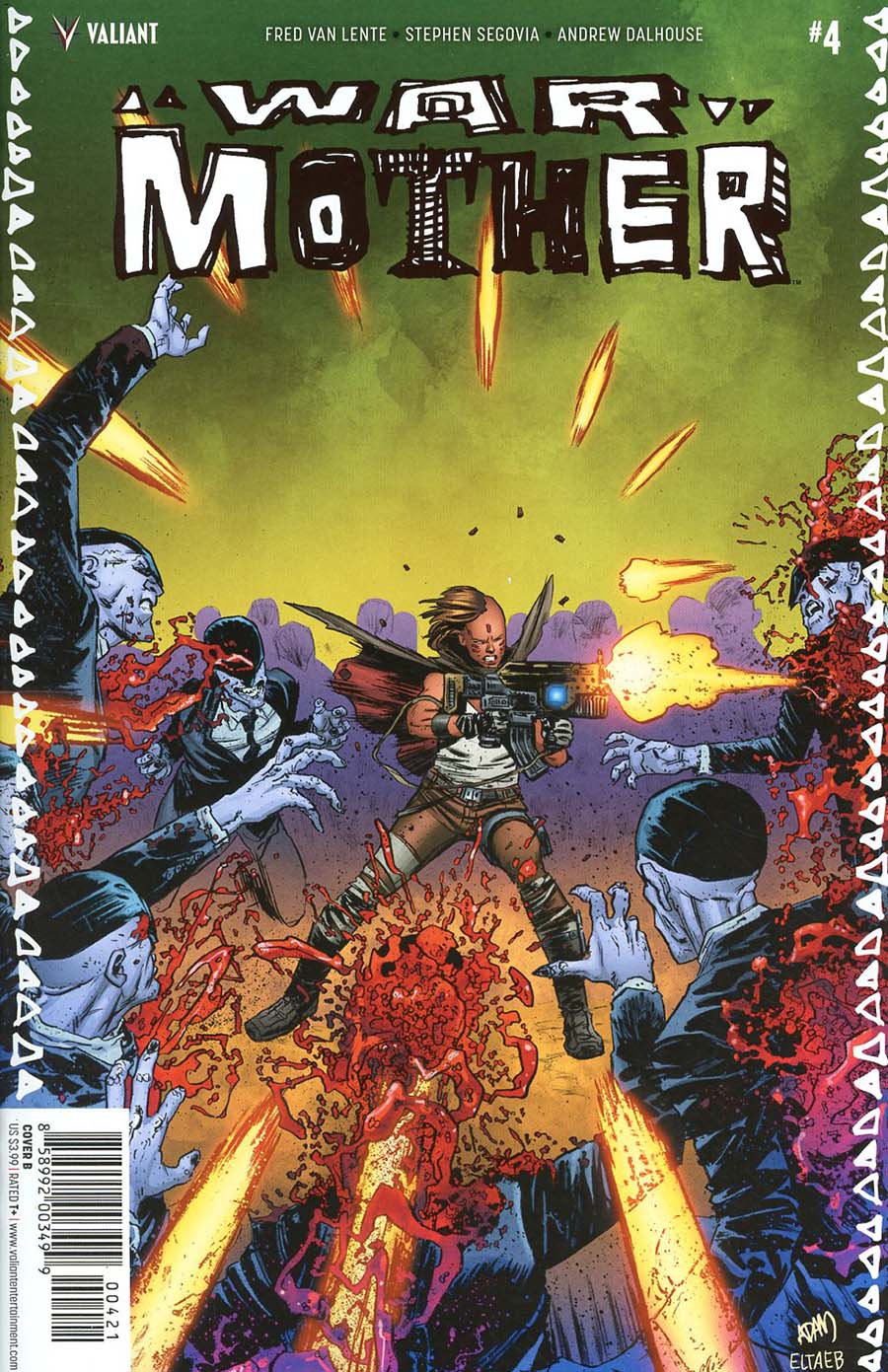 War Mother #4 Cover B Variant Adam Gorham Cover