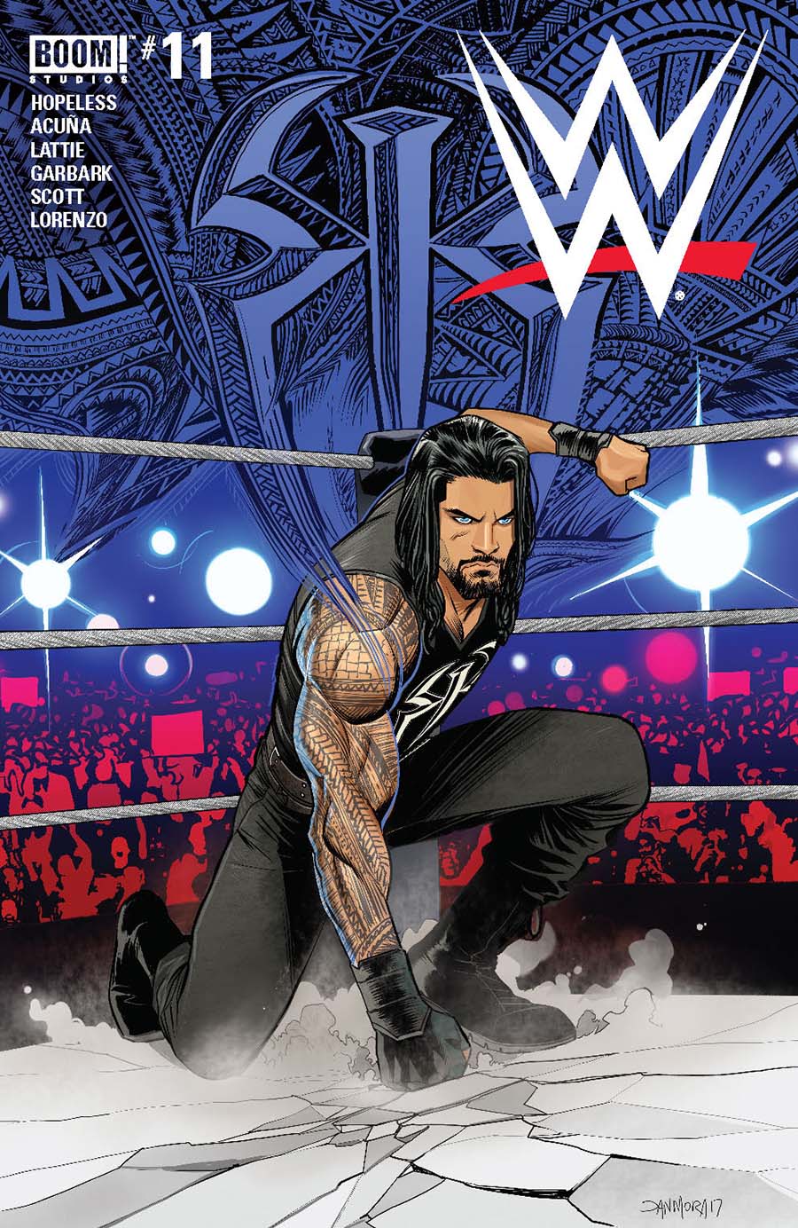 WWE #11 Cover A Regular Dan Mora Cover