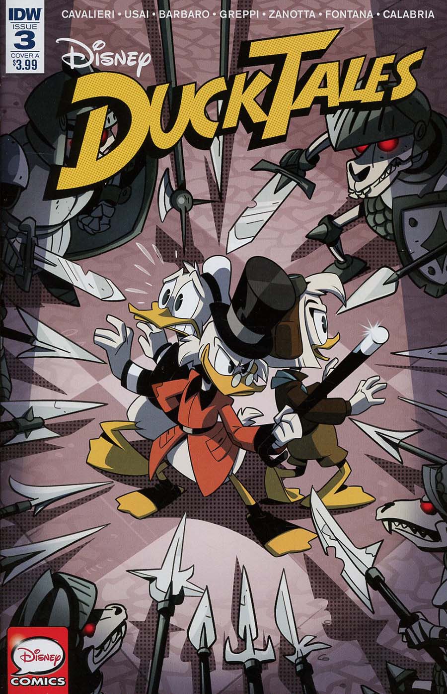 Ducktales Vol 4 #3 Cover A Regular Marco Ghiglione Cover