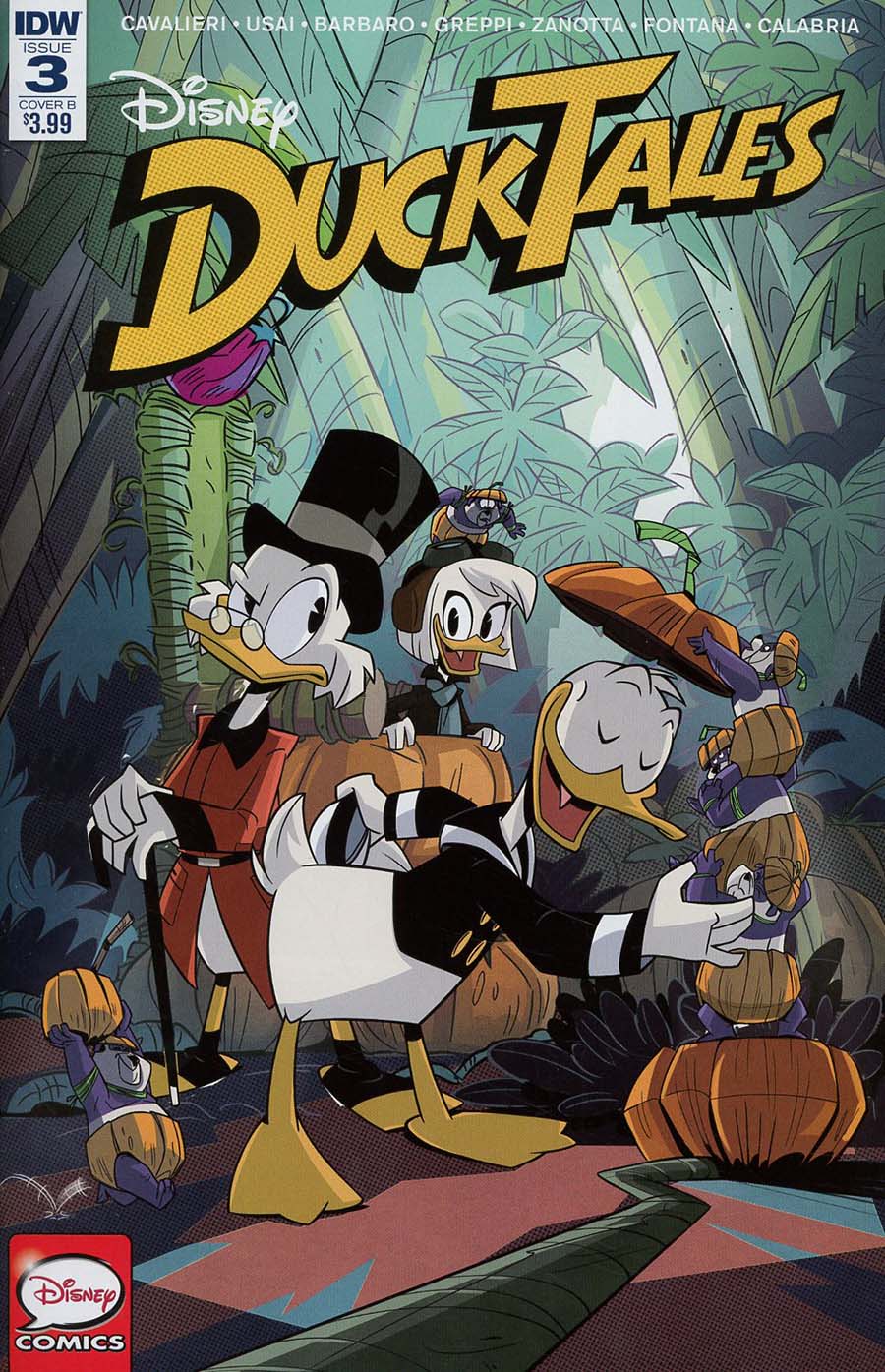 Ducktales Vol 4 #3 Cover B Variant Marco Ghiglione Cover