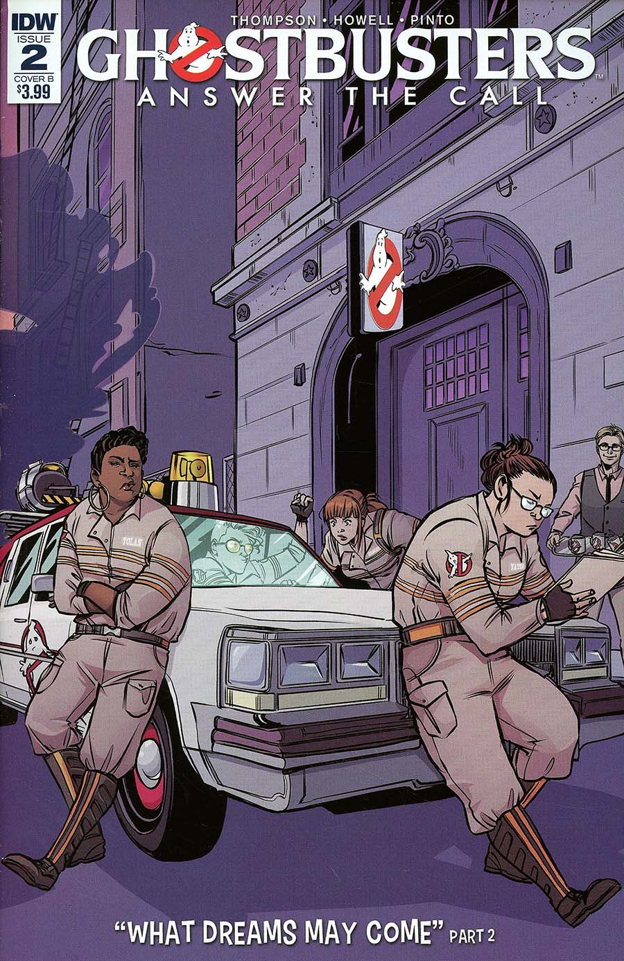 Ghostbusters Answer The Call #2 Cover B Variant Emma Vieceli Cover