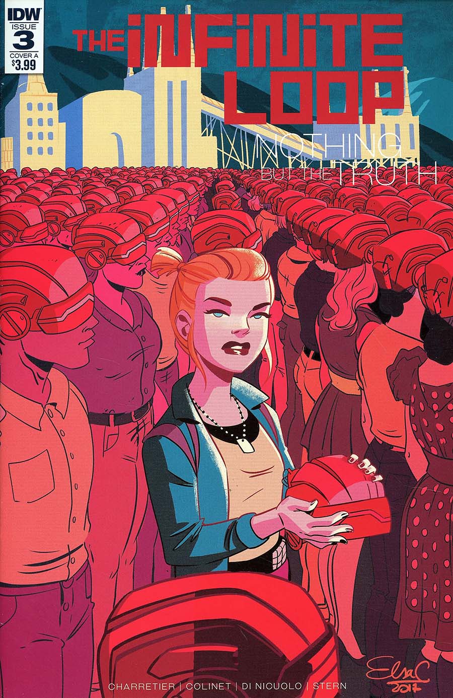 Infinite Loop Nothing But The Truth #3 Cover A Regular Elsa Charretier Cover