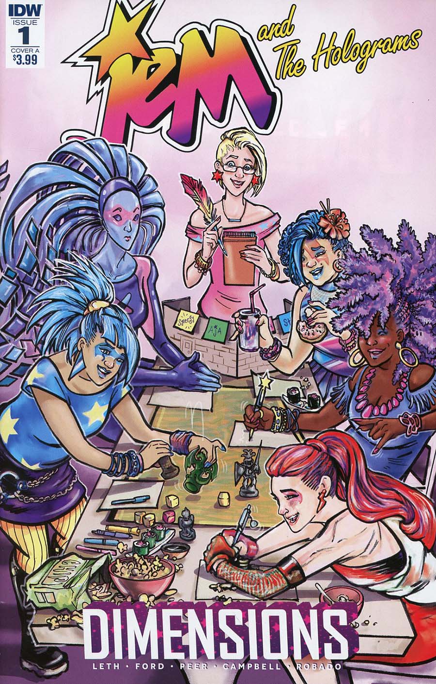 Jem And The Holograms Dimensions #1 Cover A Regular Tana Ford Cover