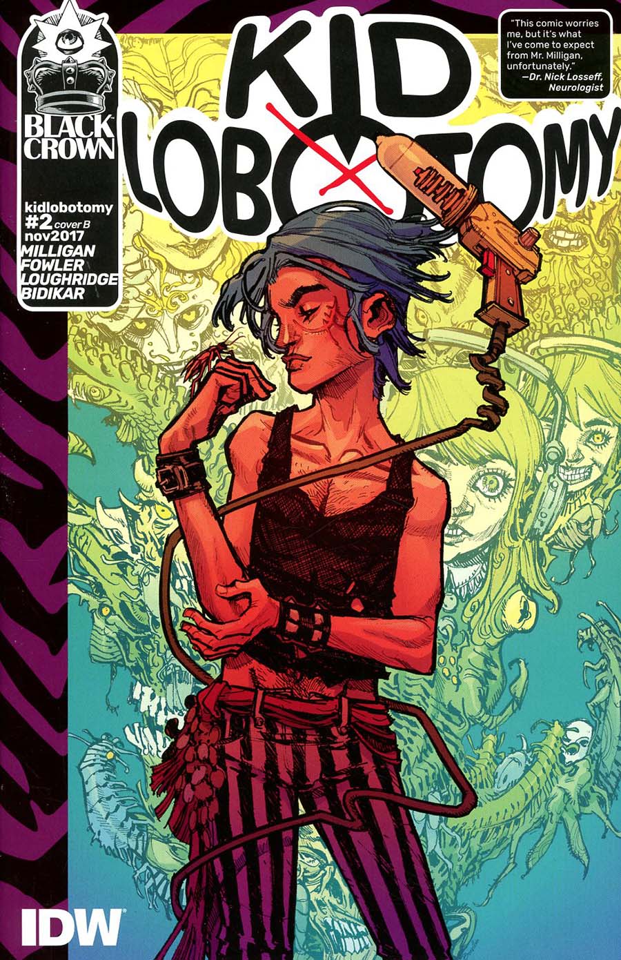 Kid Lobotomy #2 Cover B Variant Eric Canete Cover