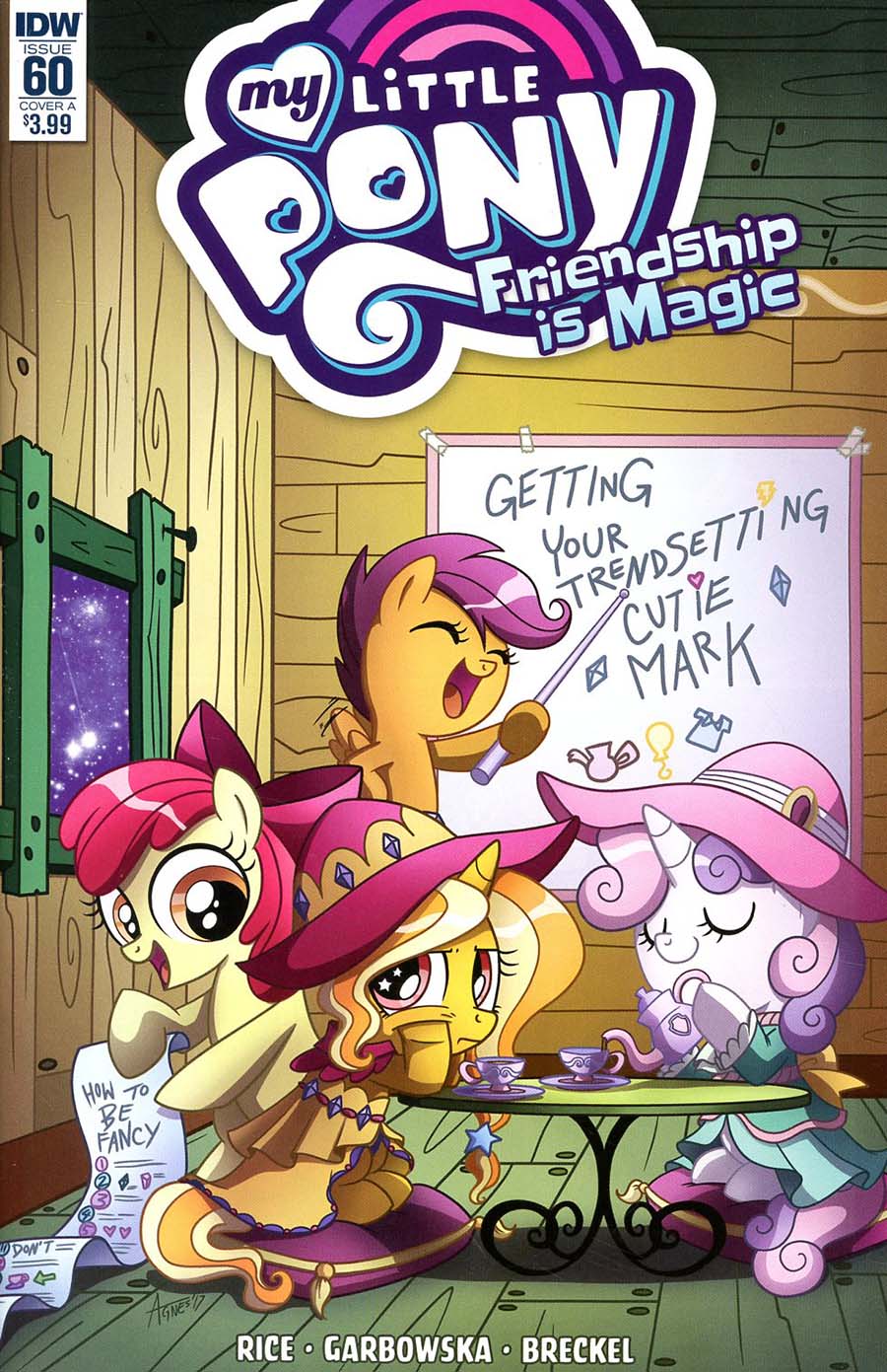 My Little Pony Friendship Is Magic #60 Cover A Regular Agnes Garbowska Cover