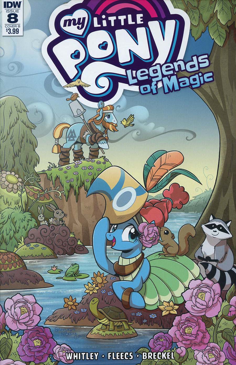 My Little Pony Legends Of Magic #8 Cover B Variant Brenda Hickey Cover