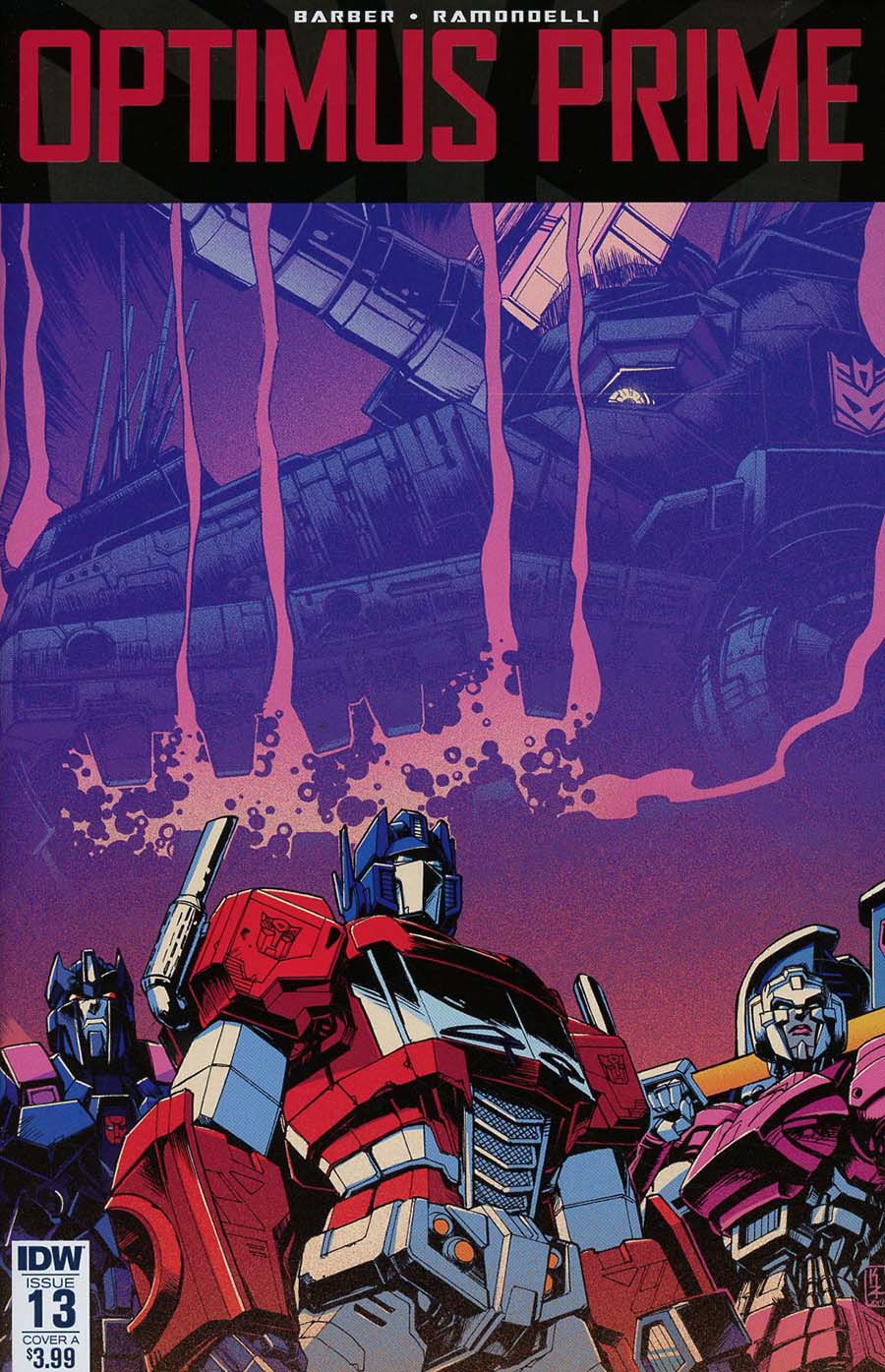 Optimus Prime #13 Cover A Regular Kei Zama Cover