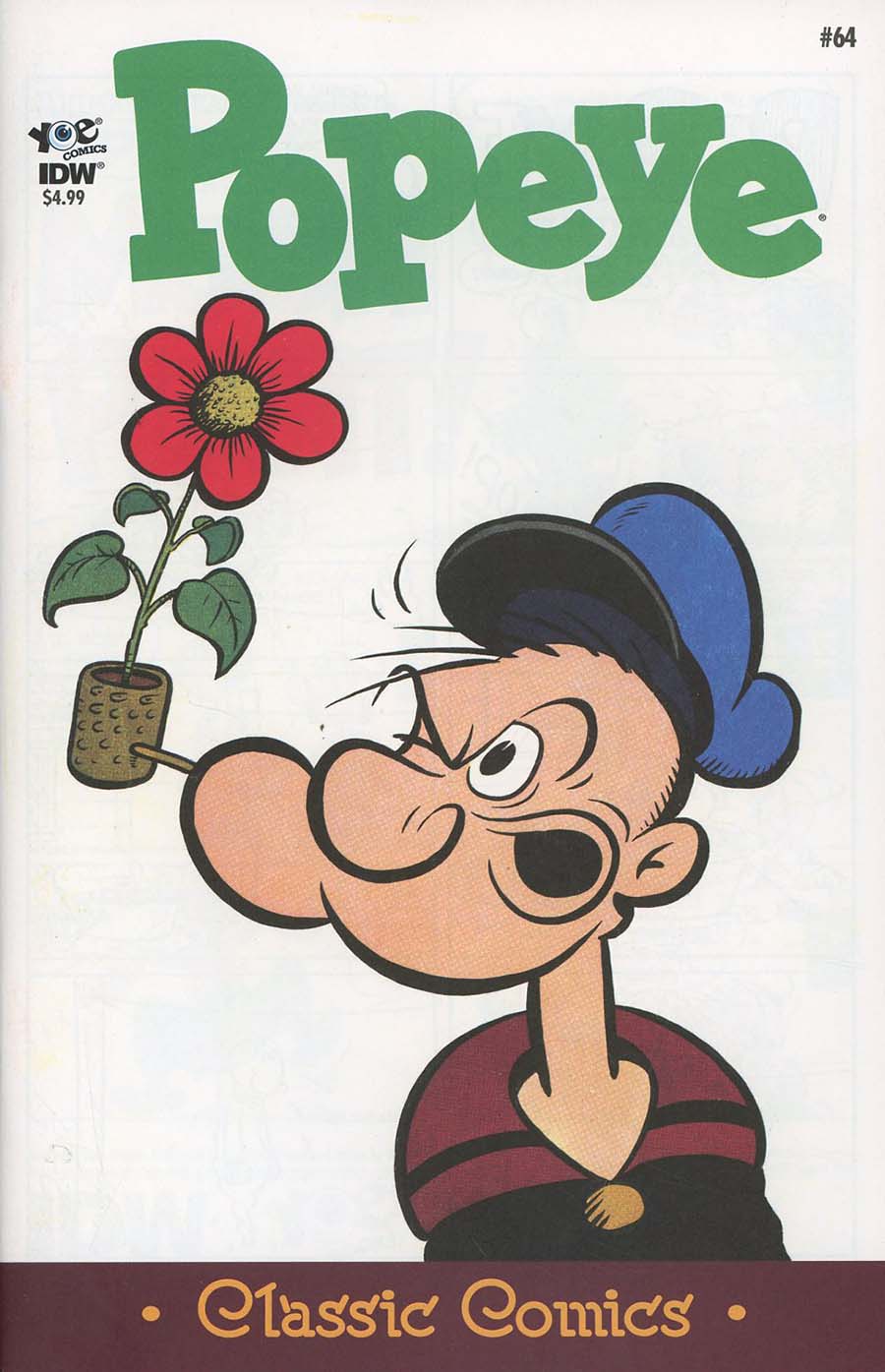 Classic Popeye #64 Cover A Regular Bud Sagendorf Cover