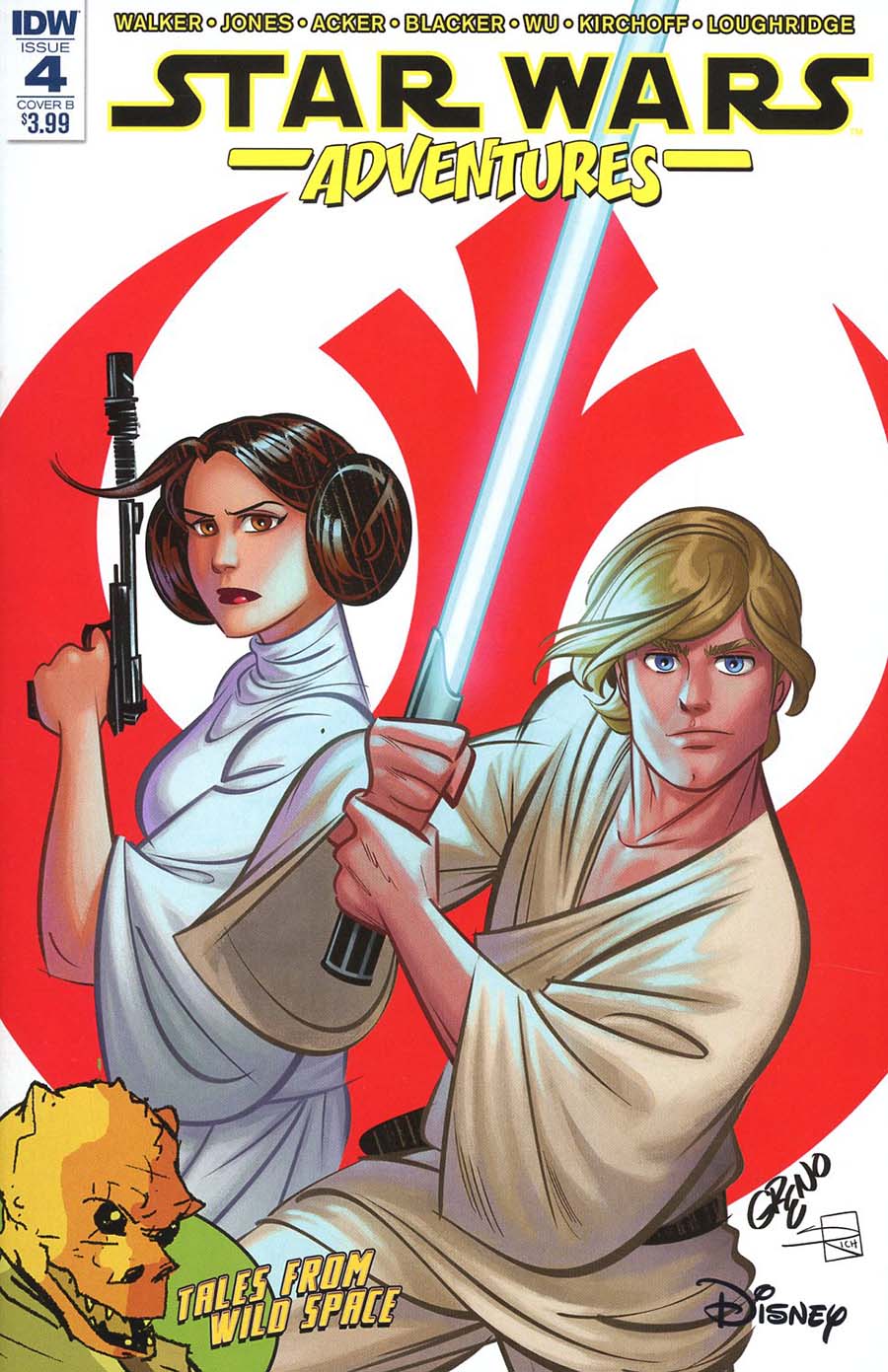 Star Wars Adventures #4 Cover B Variant Nathan Greno Cover