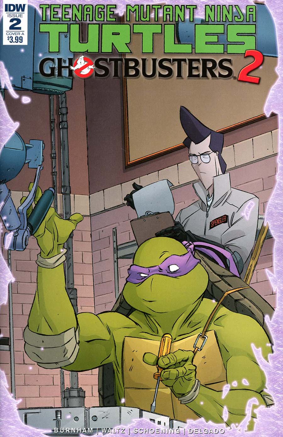 Teenage Mutant Ninja Turtles Ghostbusters II #2 Cover A Regular Dan Schoening Cover