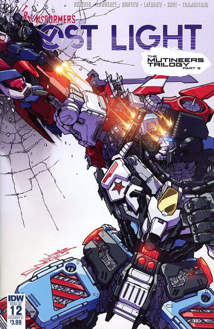 Transformers Lost Light #12 Cover C Variant Alex Milne Cover