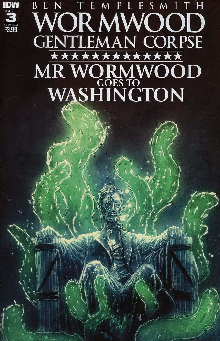 Wormwood Gentleman Corpse Mr Wormwood Goes To Washington #3 Cover A Regular Ben Templesmith Cover