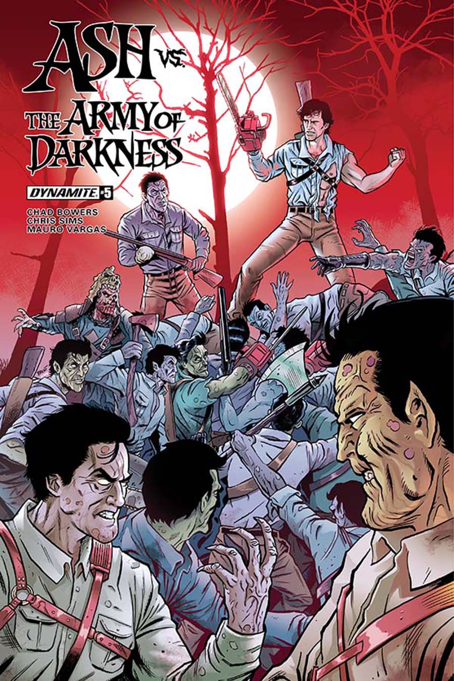 Ash vs The Army Of Darkness #5 Cover A Regular Brent Schoonover Cover