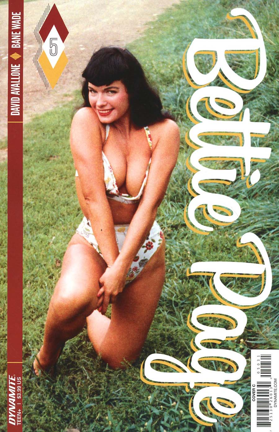 Bettie Page #5 Cover C Variant Photo Cover