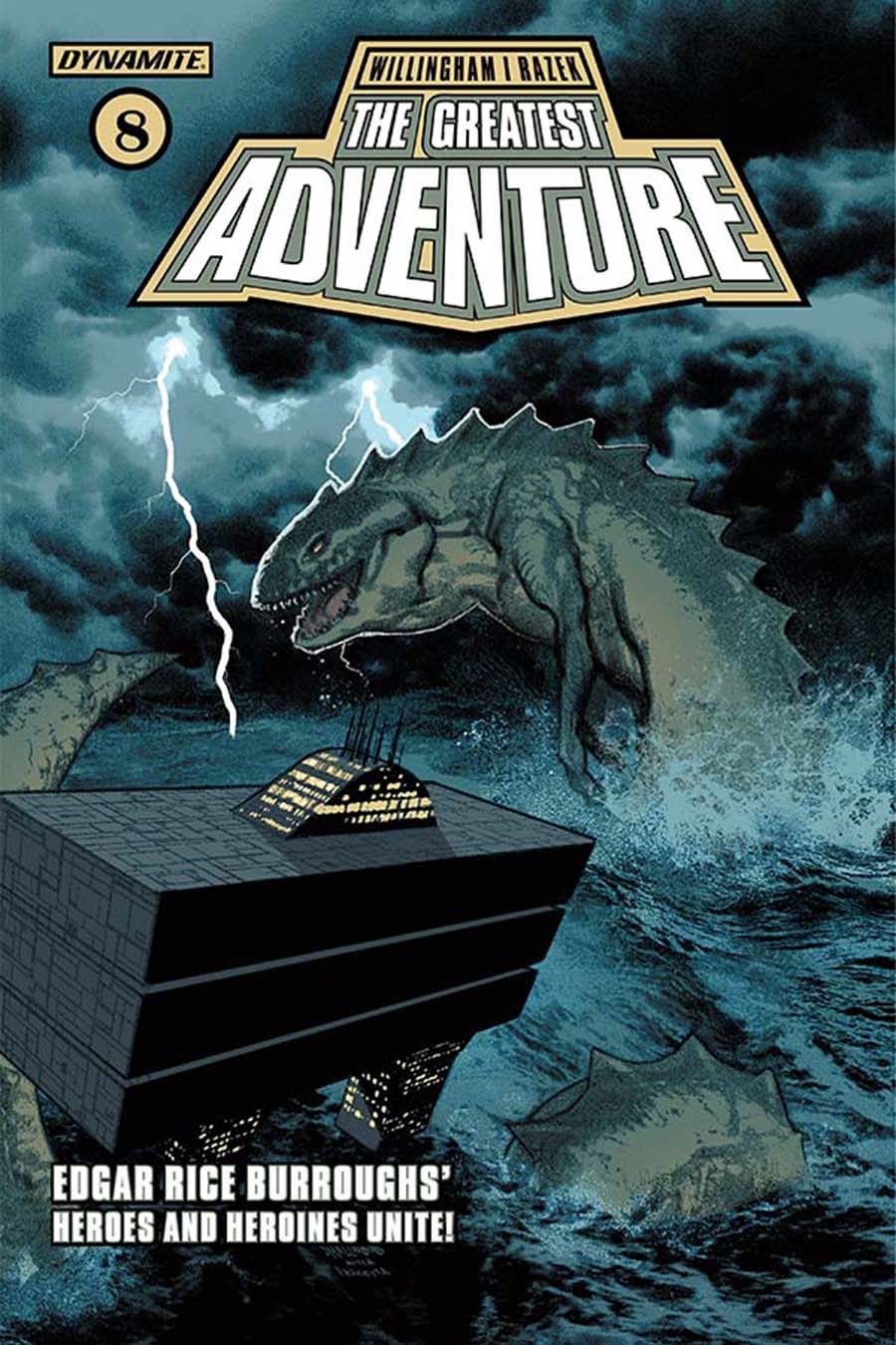 Greatest Adventure #8 Cover B Variant Greg Smallwood Cover