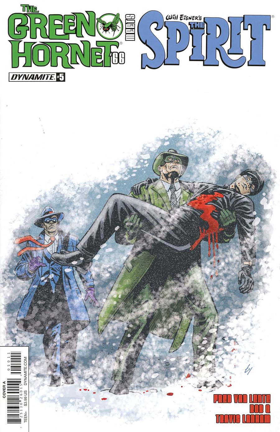 Green Hornet 66 Meets The Spirit #5 Cover A Regular Ty Templeton Cover