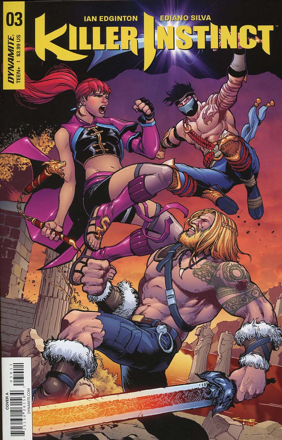 Killer Instinct Vol 2 #3 Cover A Regular Yildiray Cinar Cover