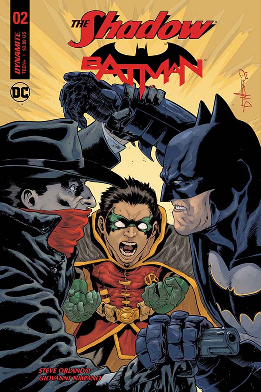 Shadow Batman #2 Cover E Variant Giovanni Timpano Subscription Cover