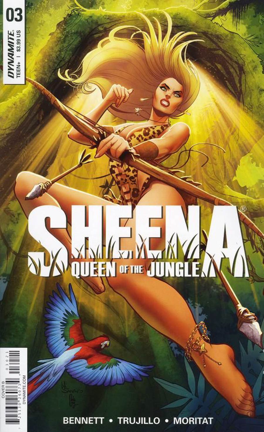 Sheena Vol 4 #3 Cover B Variant Maria Sanapo Cover