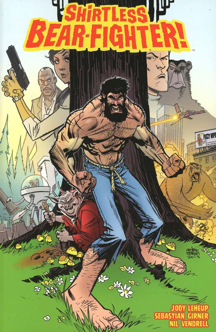 Shirtless Bear-Fighter TP