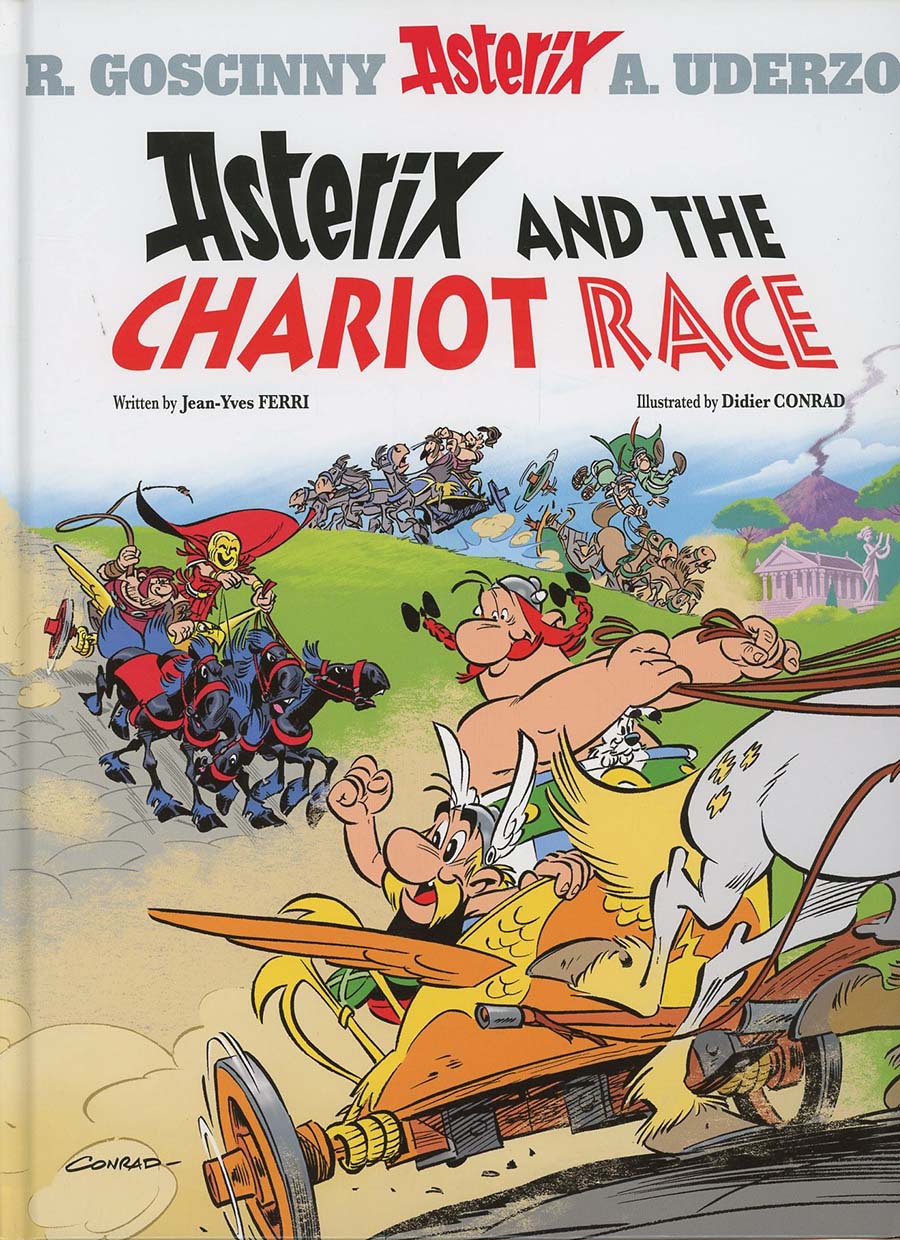Asterix Vol 37 Asterix And The Chariot Race HC