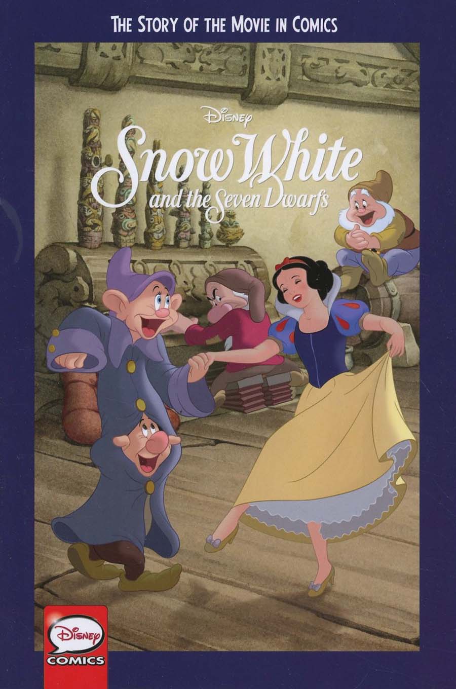 Disney Snow White And The Seven Dwarfs Story Of The Movie In Comics GN