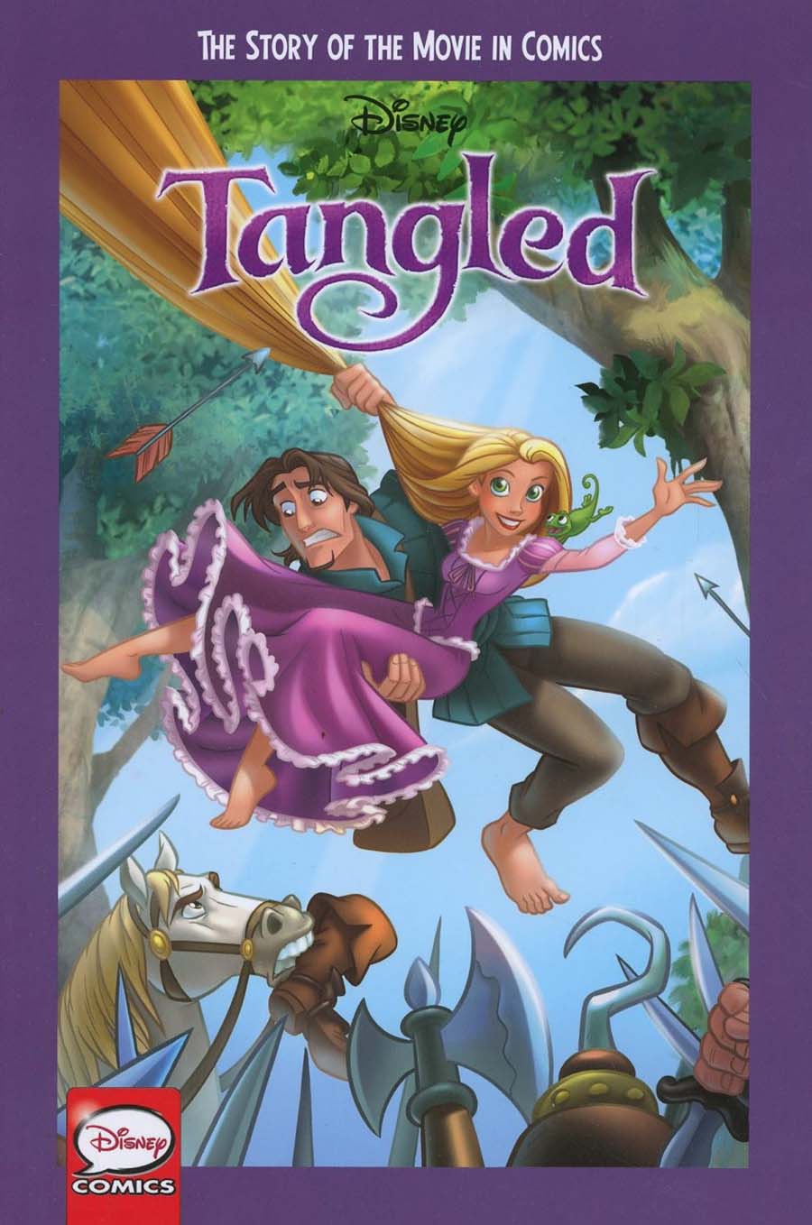 Disney Tangled Story Of The Movie In Comics GN
