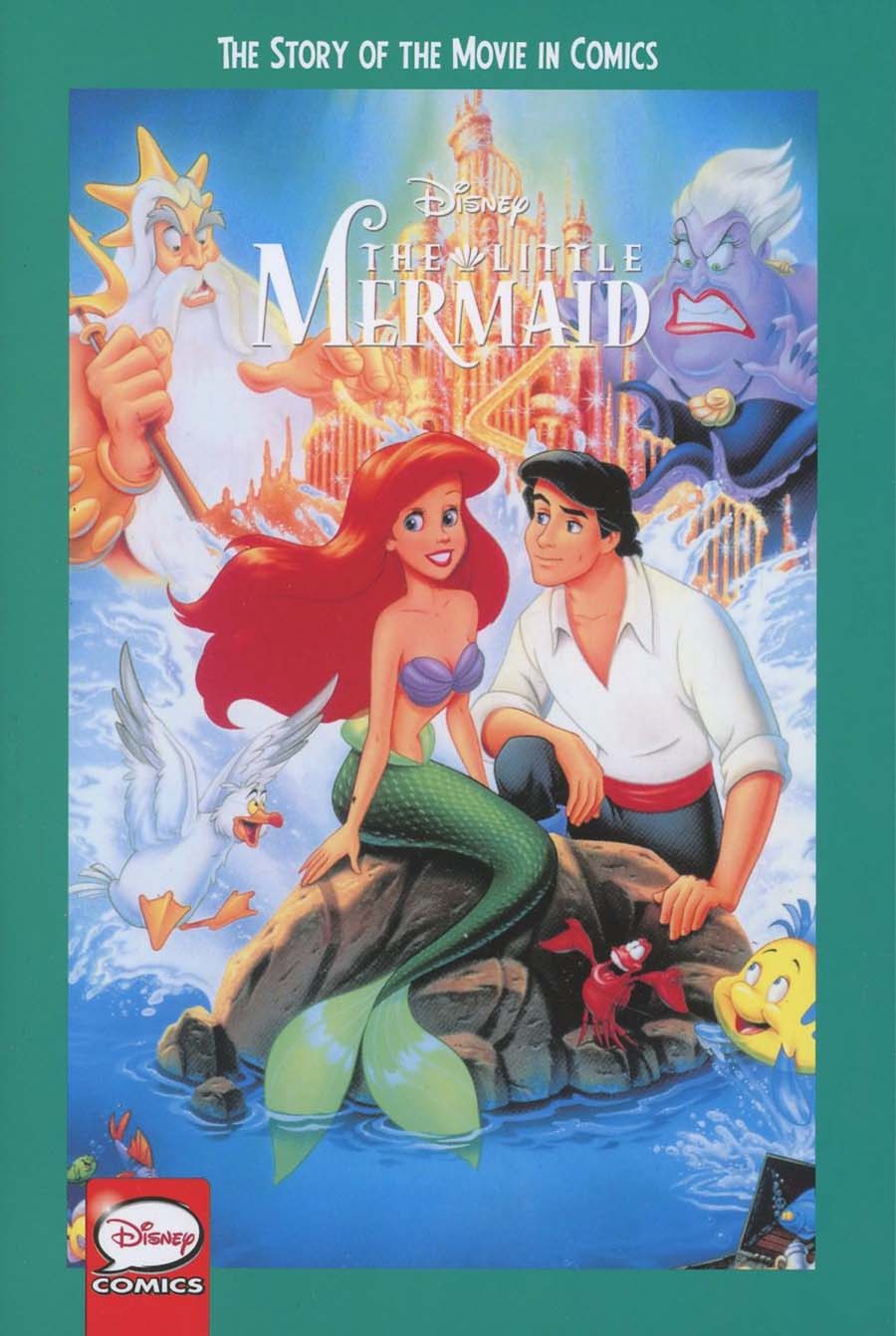 Disney The Little Mermaid Story Of The Movie In Comics GN